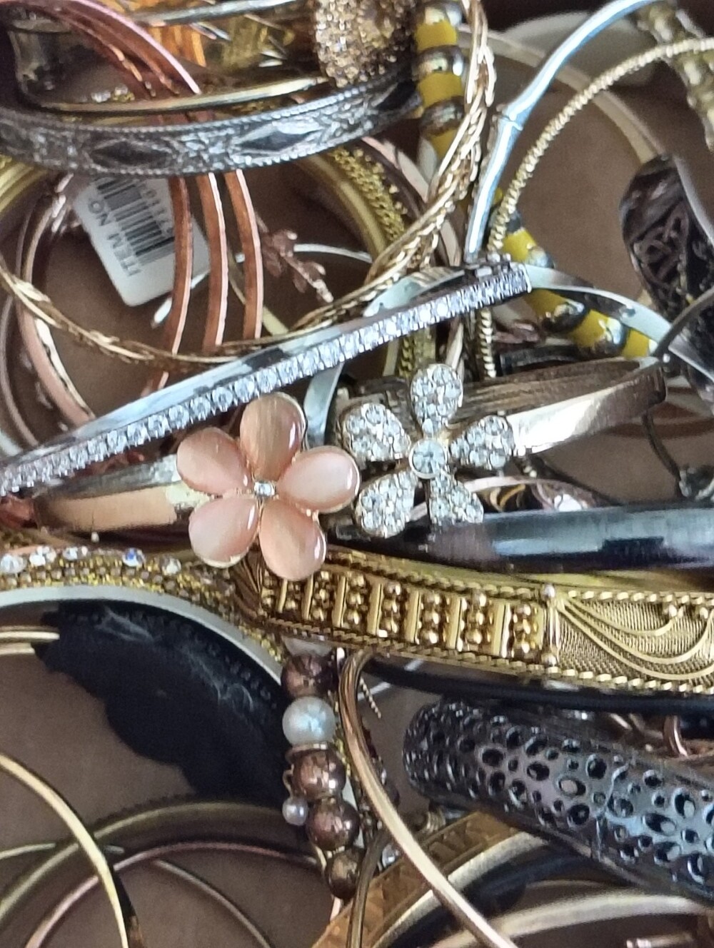60 Bangle Bracelets For $30! Mixed Variety. All Wearable. Price Is Firm.